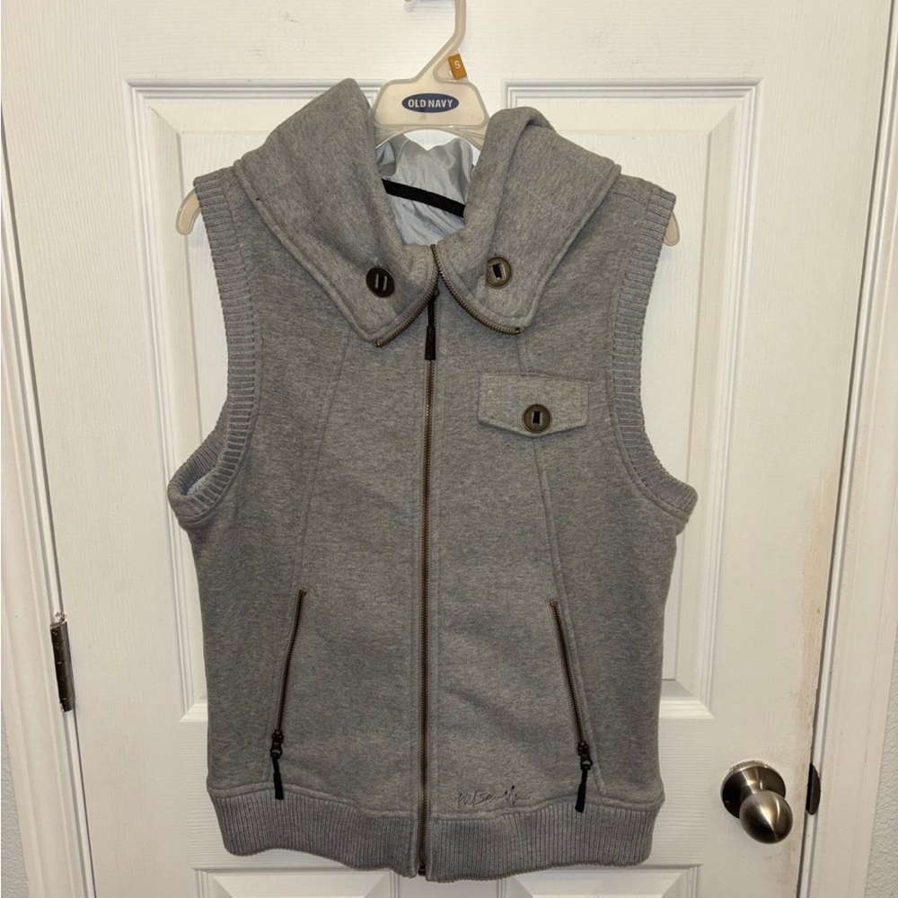 BURTON Women's DryRide Star Hooded Full-Zip Vest - Picture 2 of 8